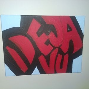 Custom artwork DeJaVu painting by Jordanay